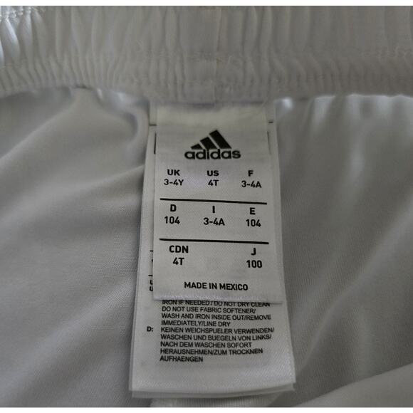 Adidas FMF Mexico National Team White Shorts SZ 3-4 Years - Picture 7 of 7